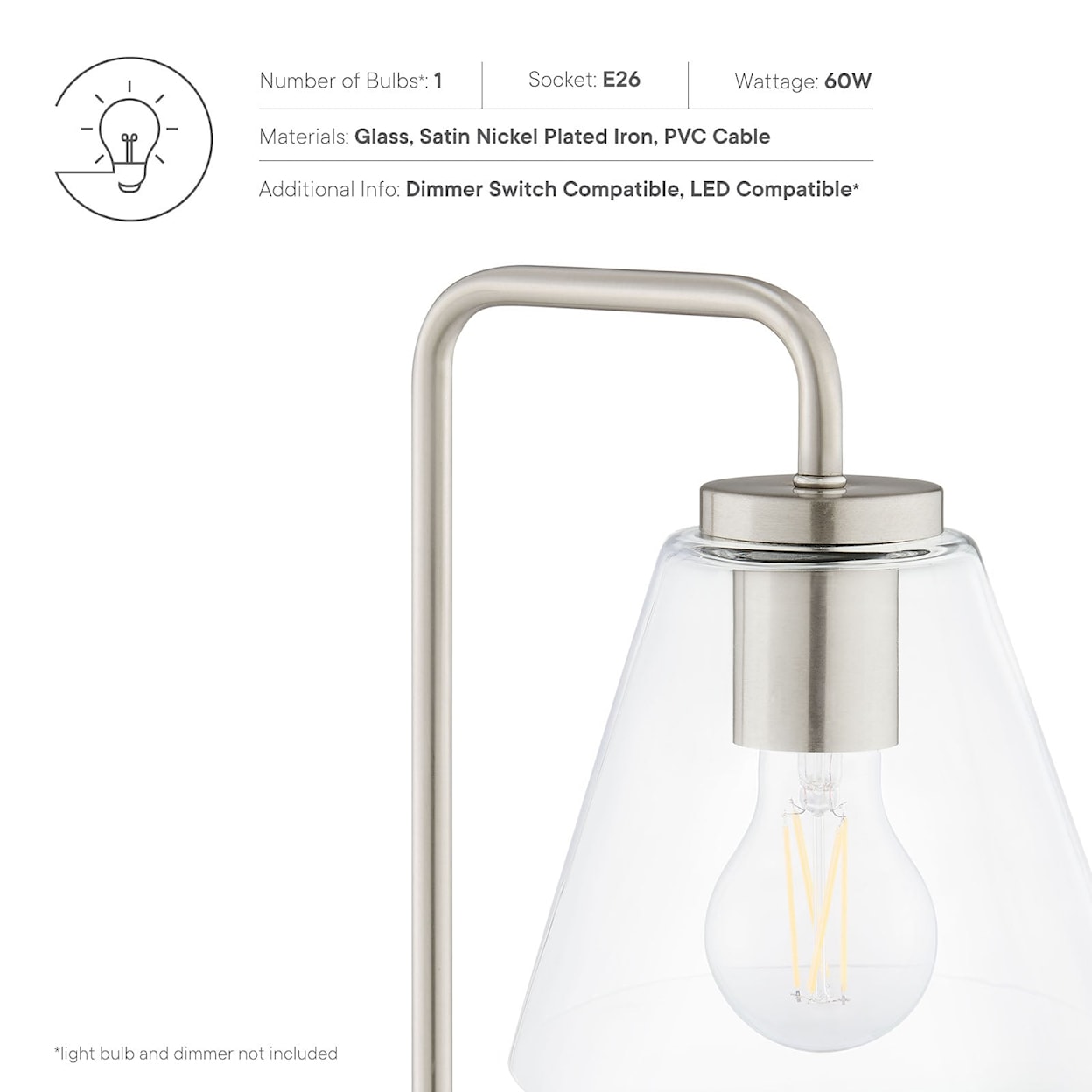 Modway Element Table Lamp