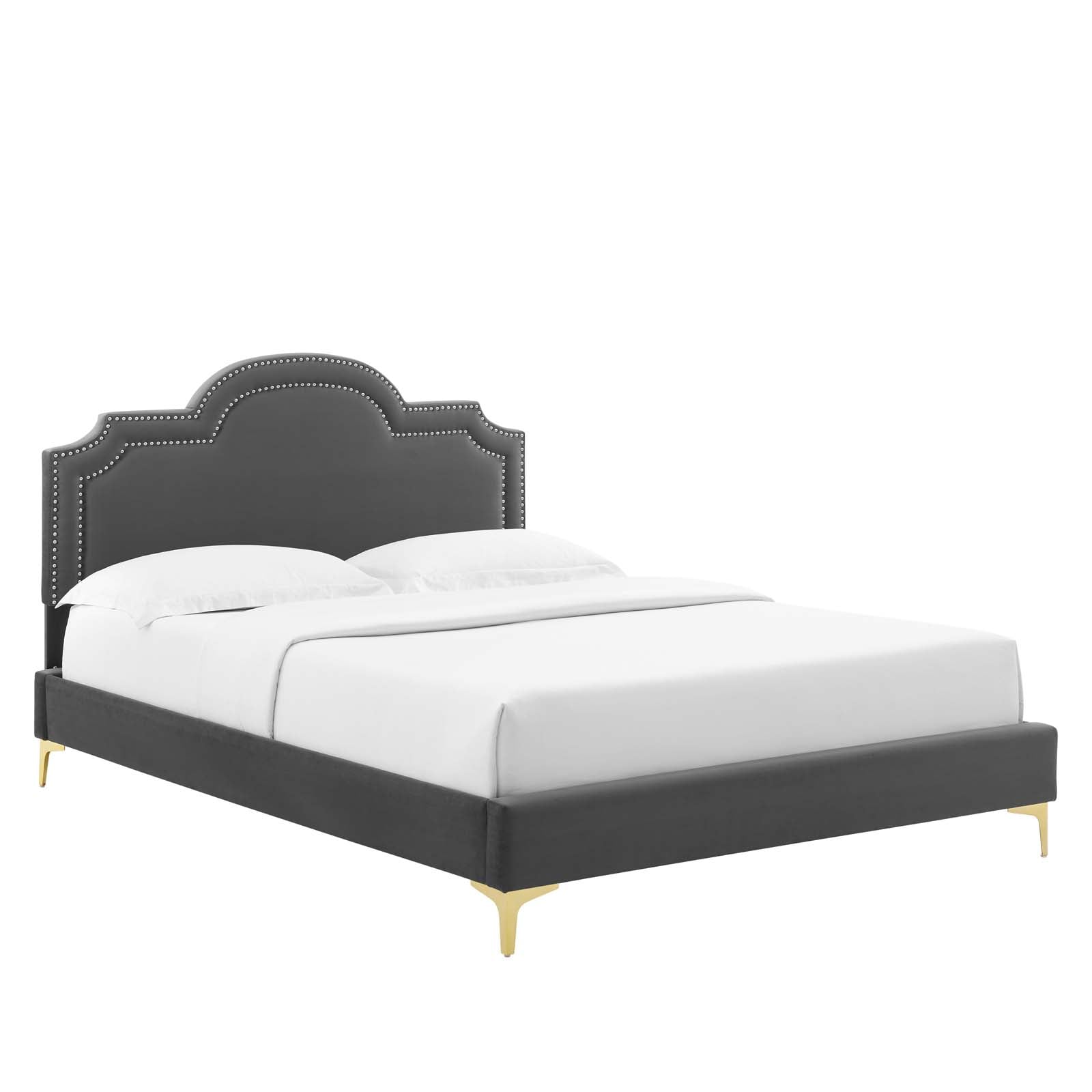 Modway Aviana Aviana Performance Velvet Full Bed Value City Furniture