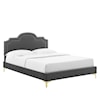 Modway Aviana Aviana Velvet Full Bed