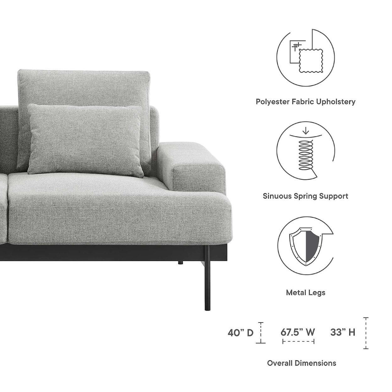 Modway Proximity ProximityLoveseat