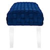 Modway Prologue Prologue Woven Velvet Ottoman