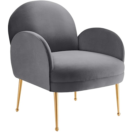 Transcend Velvet Armchair