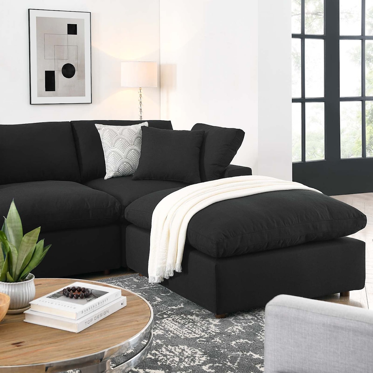 Modway Commix 7-Piece Sectional Sofa