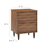 Modway Vespera Vespera 2-Drawer Nightstand