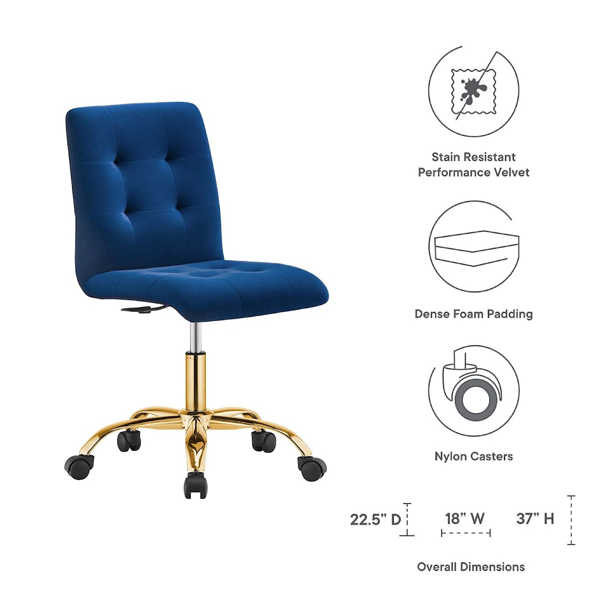 Modway Prim Swivel Office Chair