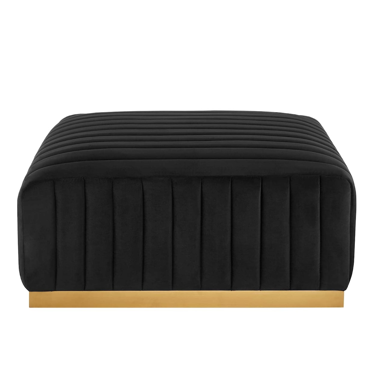 Modway Conjure Velvet Ottoman