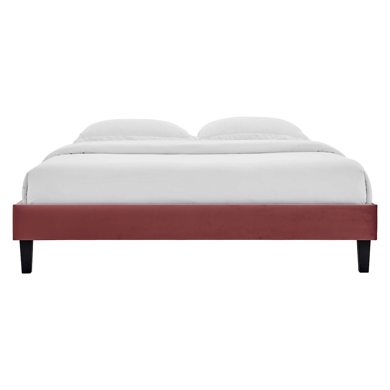 Modway Reagan Reagan Queen Velvet Platform Bed