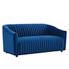 Modway Announce Announce Velvet Channel Loveseat