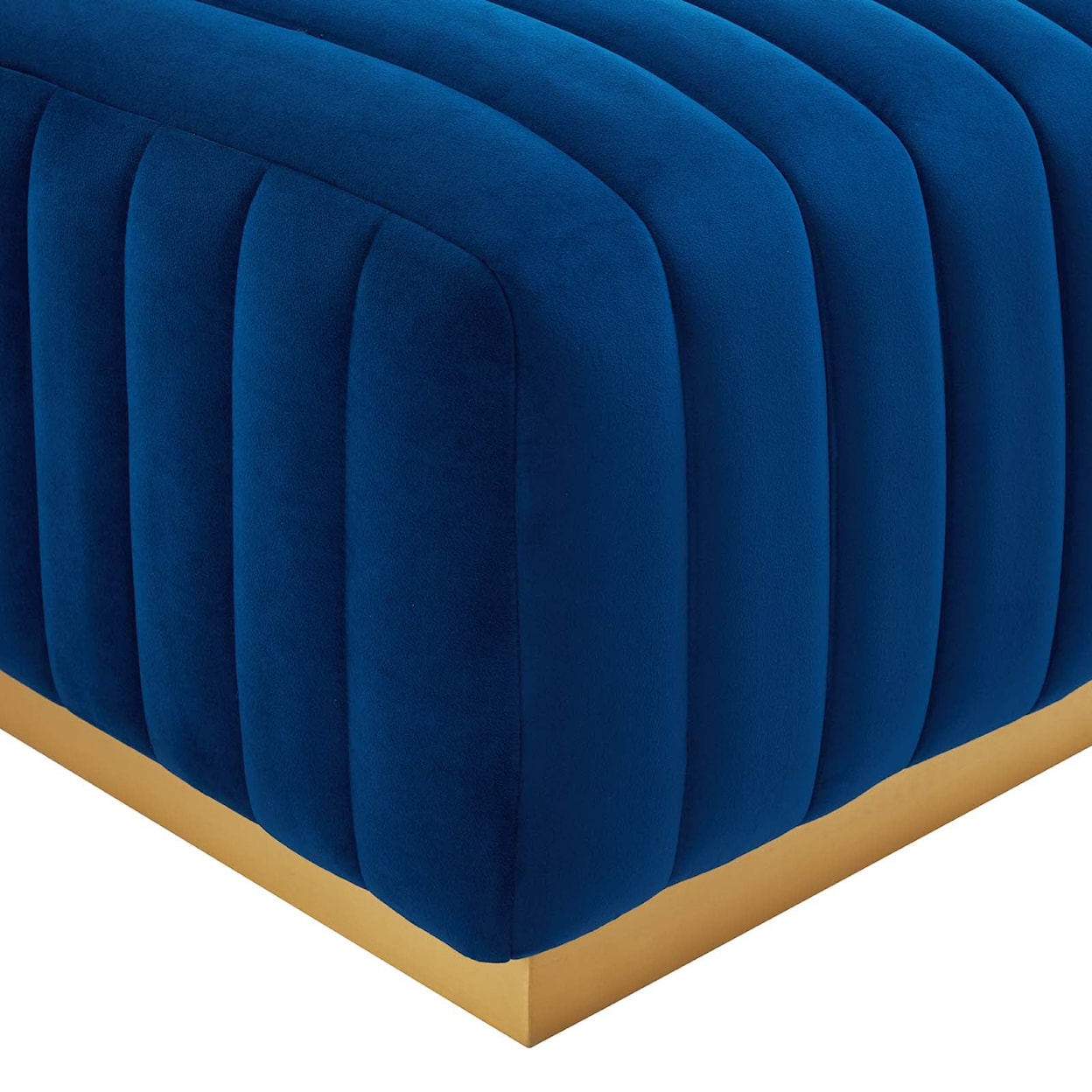 Modway Conjure Velvet Ottoman