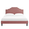 Modway Adelaide Adelaide Velvet Full Platform Bed