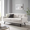 Modway Engage Engage Herringbone Fabric Loveseat