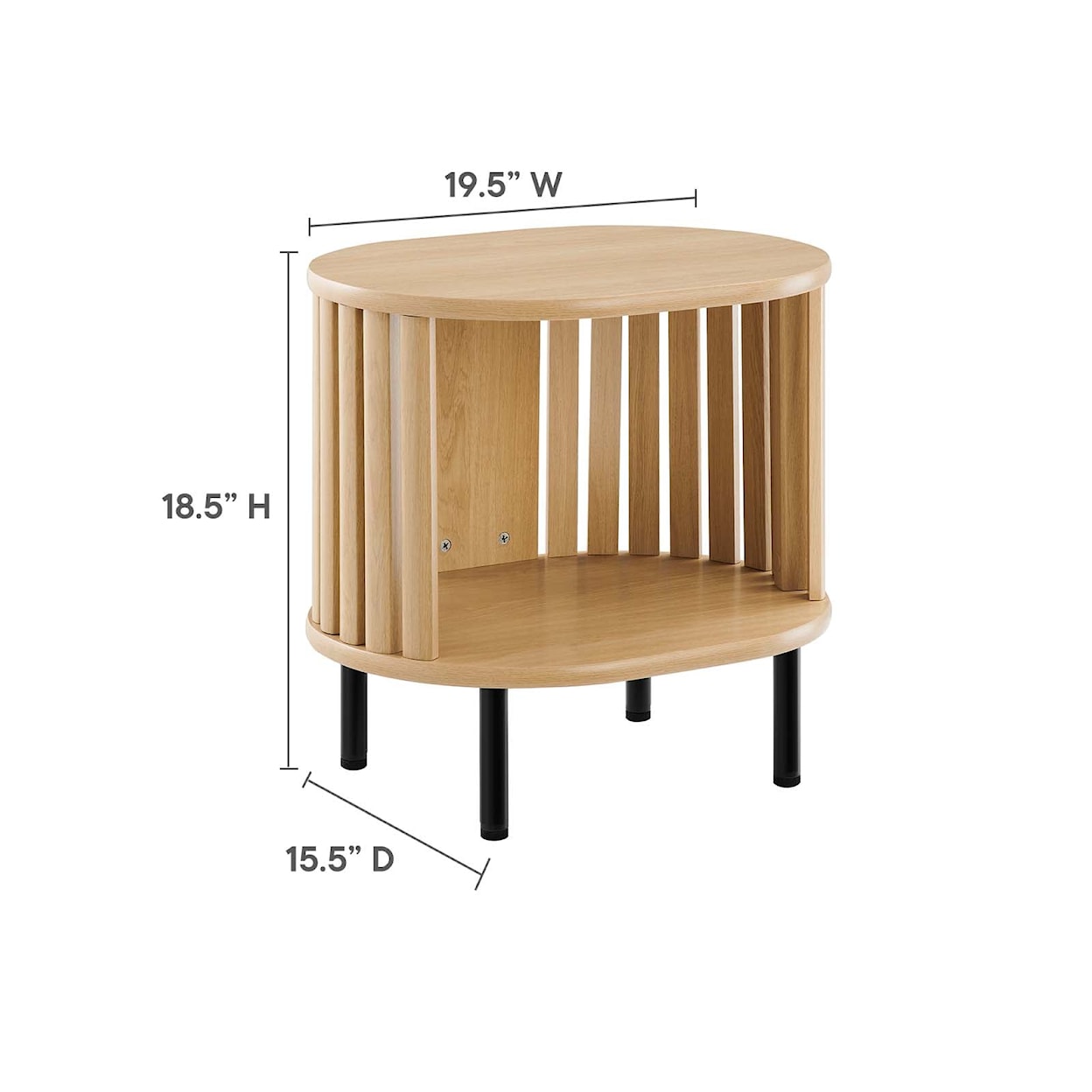 Modway Fortitude Fortitude Side Table