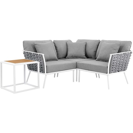 Stance 4 Piece Outdoor Sofa Set