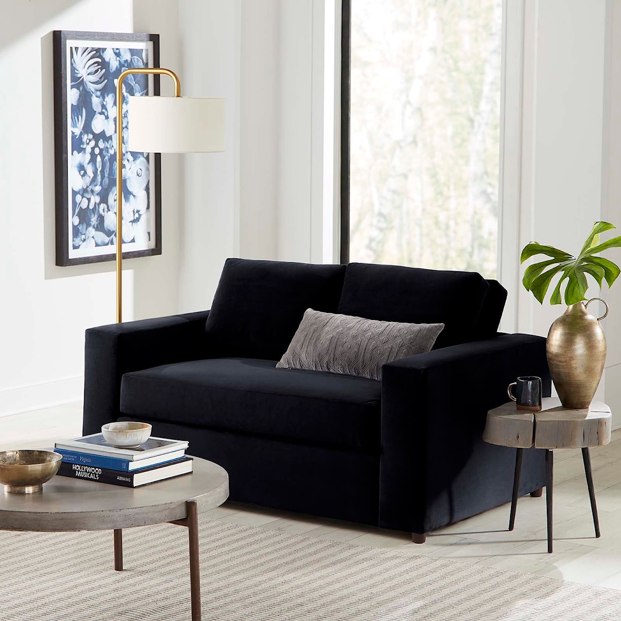 Modway Avendale Upscale Velvet Loveseat