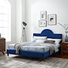 Modway Aurora Aurora Velvet Twin Bed