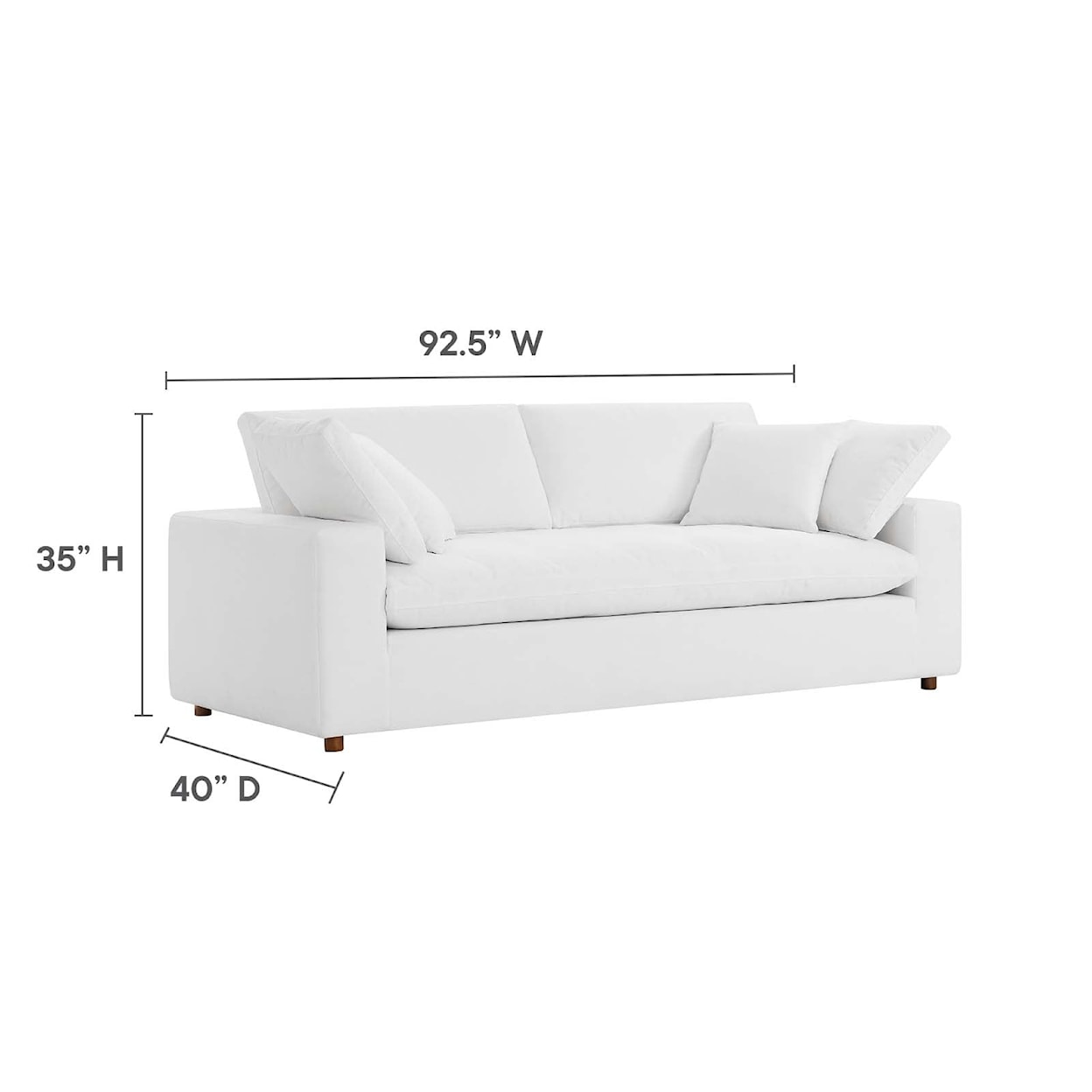 Modway Commix Sectional Sofa