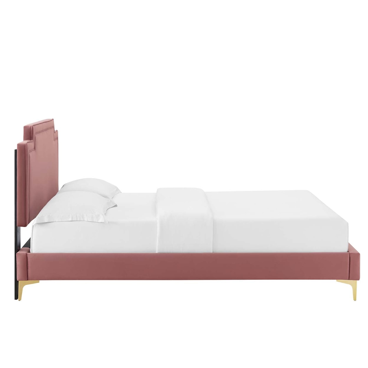 Modway Liva Liva Velvet Twin Bed