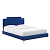 Modway Liva Liva Velvet Full Bed