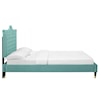 Modway Clara Clara Velvet Queen Platform Bed