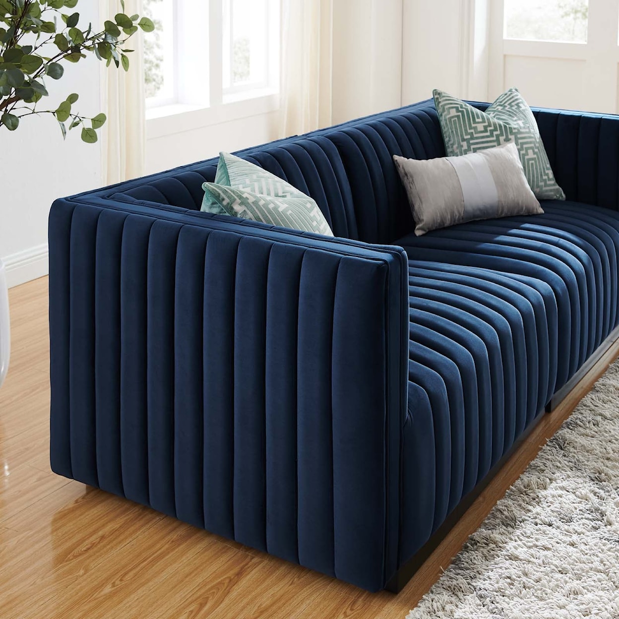 Modway Conjure Velvet Loveseat