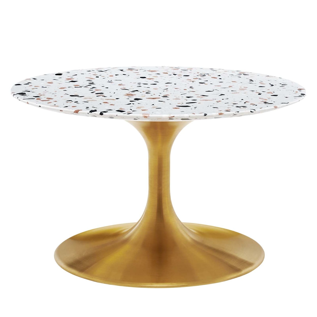 Modway Lippa Lippa 28" Round Terrazzo Coffee Table