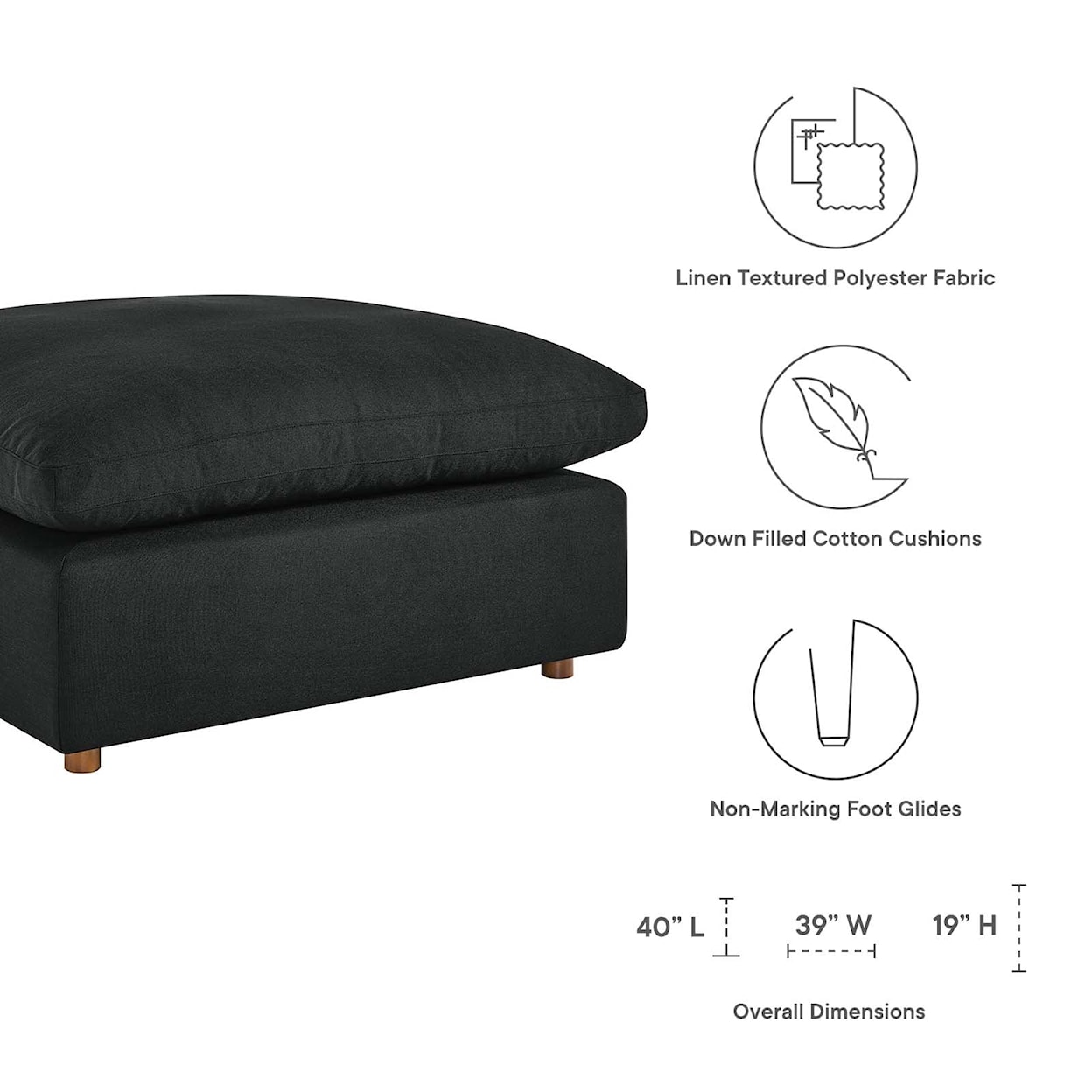 Modway Commix Ottoman