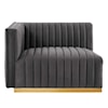 Modway Conjure Velvet 4-Piece Sofa