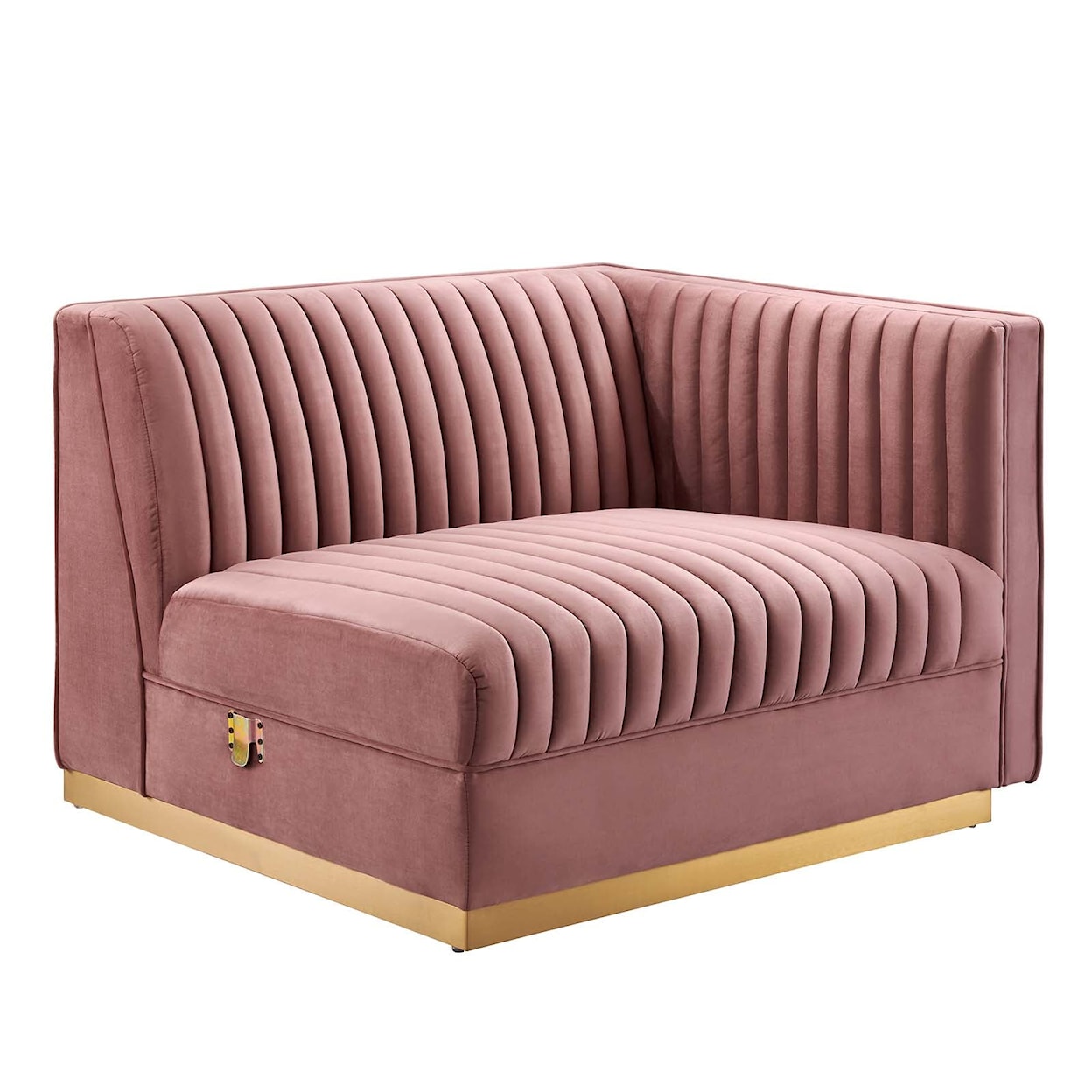 Modway Sanguine 4-Piece Right-Facing Modular Sectional Sofa