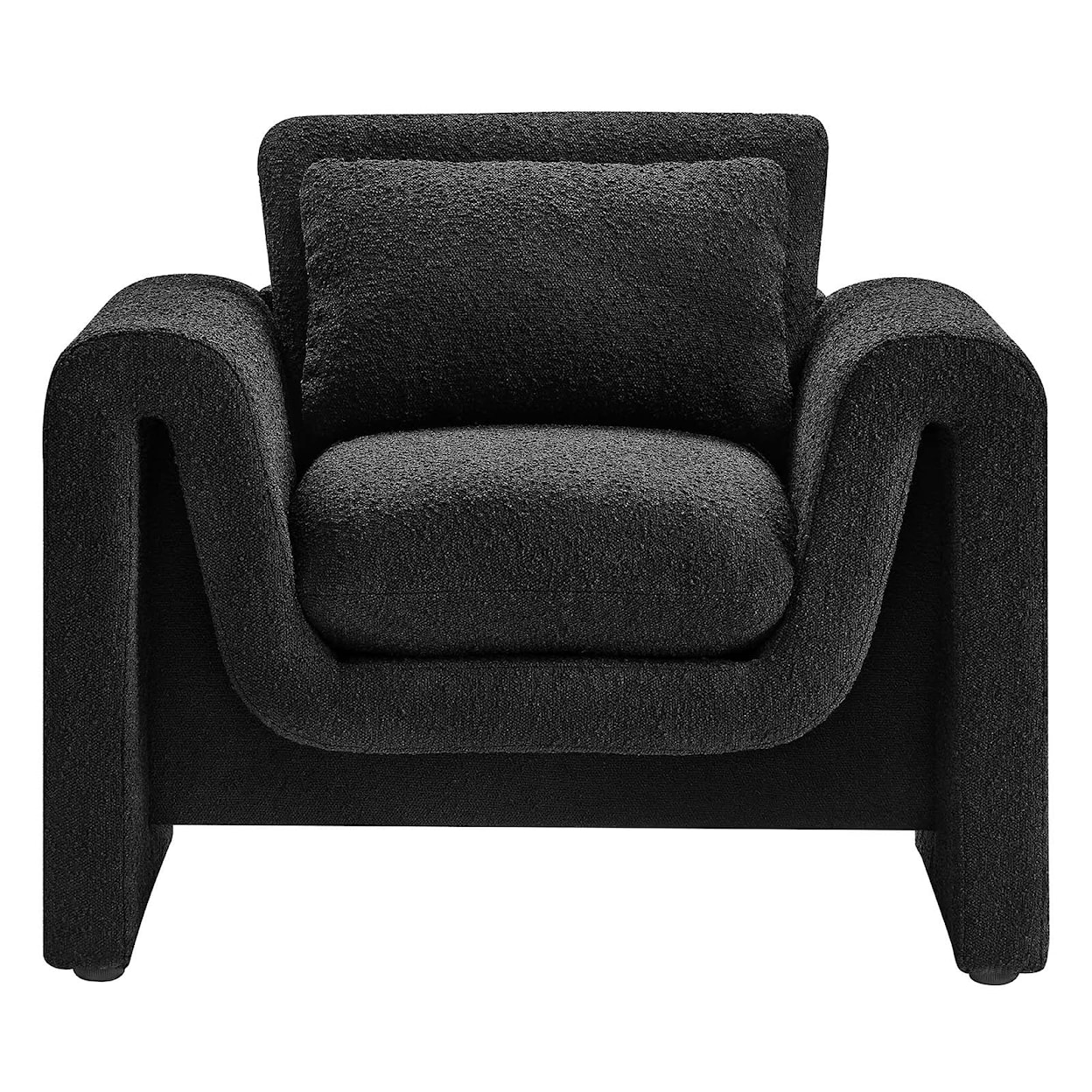 Modway Waverly Waverly Boucle Upholstered Armchair