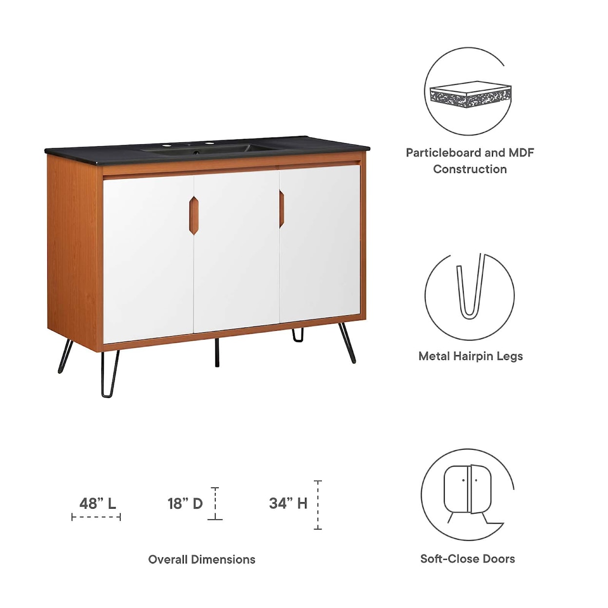 Modway Energize Bathroom Vanity