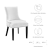 Modway Marquis Marquis Fabric Dining Chair