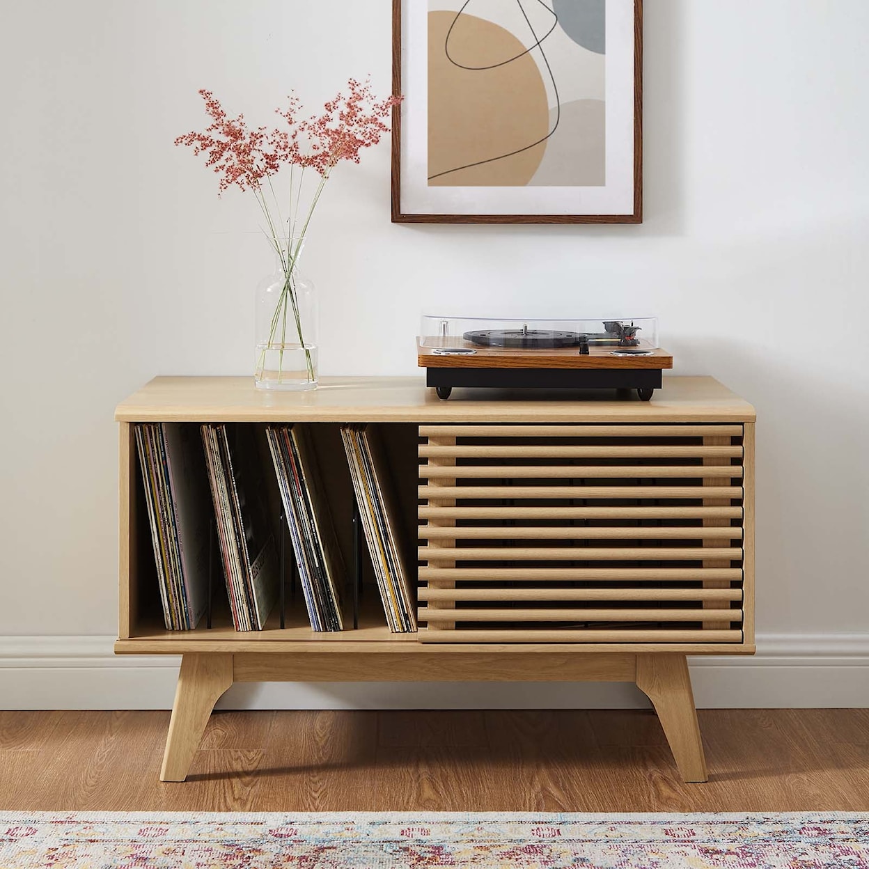 Modway Render Render Vinyl Record Display Stand