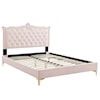 Modway Clara Clara Velvet Queen Platform Bed