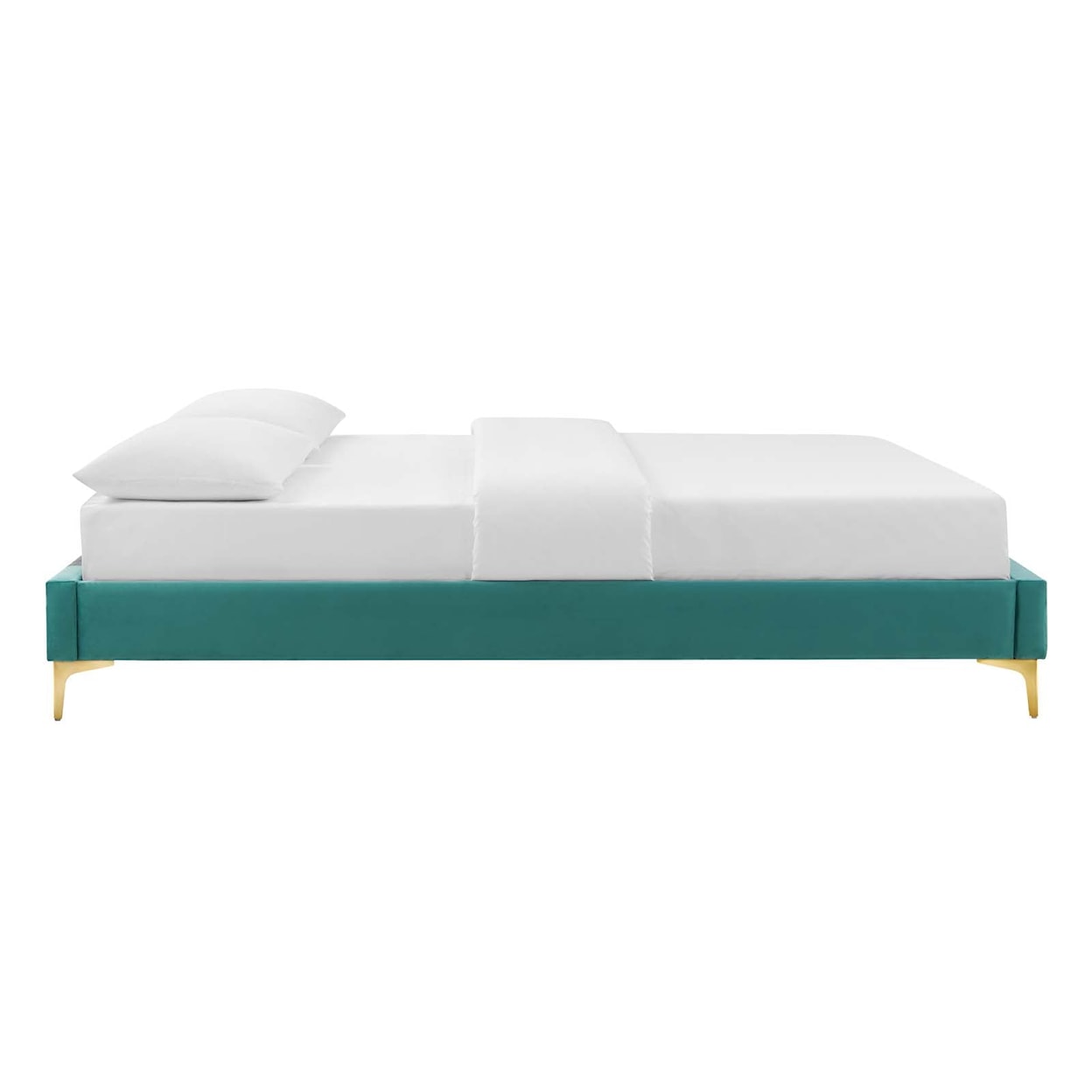 Modway Reagan Reagan King Velvet Platform Bed