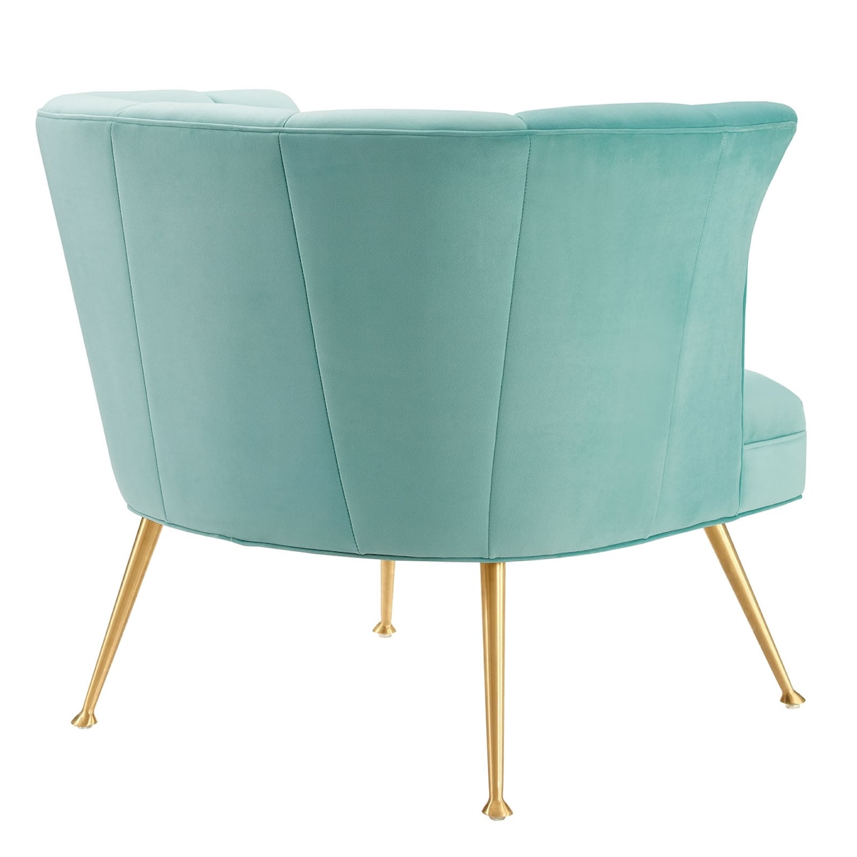 Modway Veronica Veronica Channel Velvet Armchair