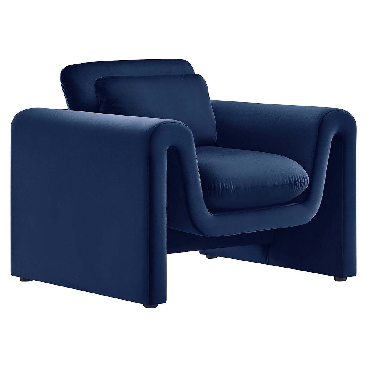 Modway Waverly Waverly Performance Velvet Armchair