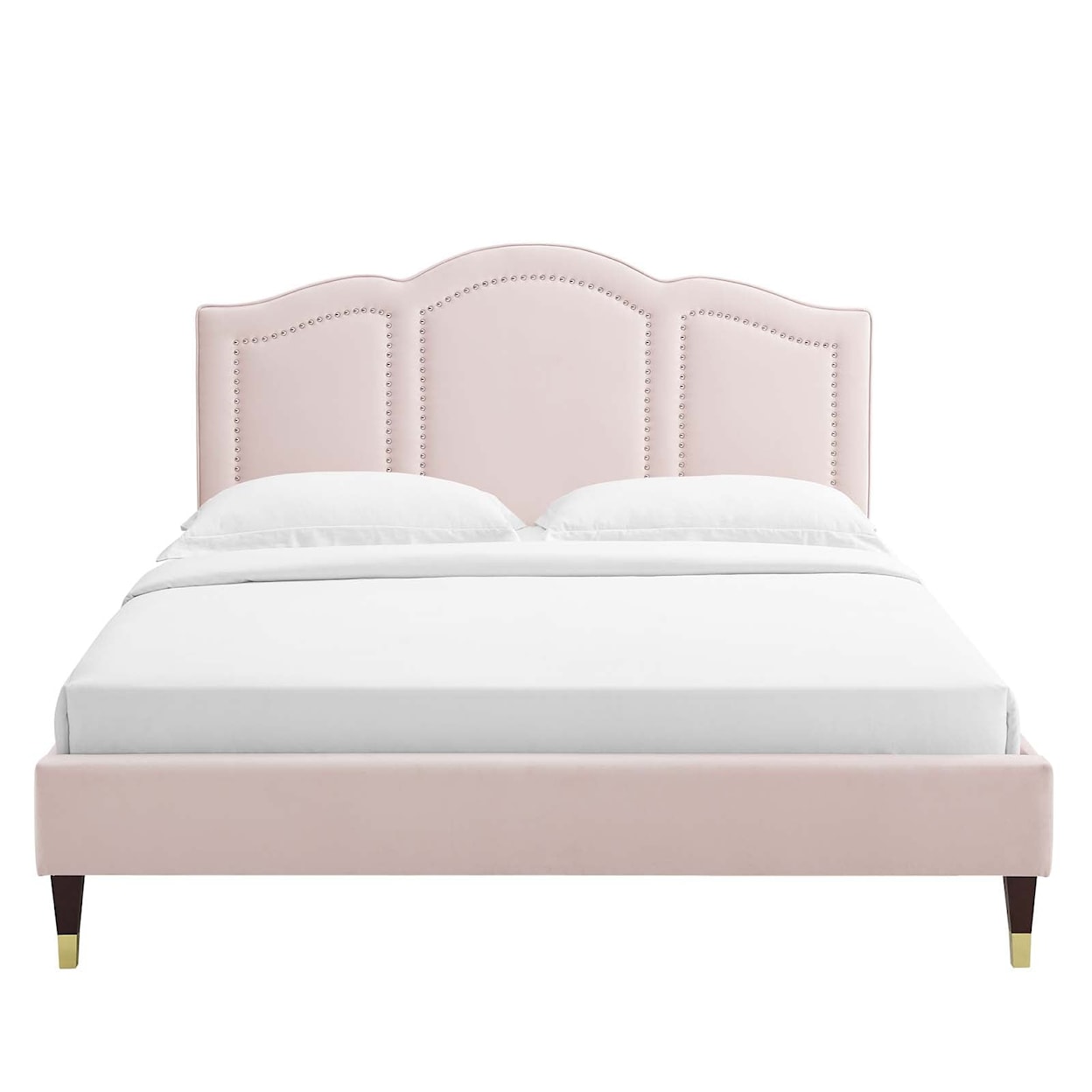 Modway Emerson Emerson Velvet Queen Platform Bed