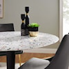 Modway Zinque Zinque 47" Round Terrazzo Dining Table