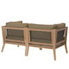 Modway Clearwater Outdoor Patio 2-Piece Sectional Loveseat