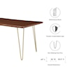 Modway Henley Henley 60" Dining Table