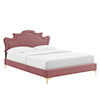 Modway Neena Neena Velvet Twin Bed