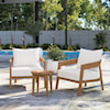 Modway Brisbane 3-Piece Patio Outdoor Patio Set