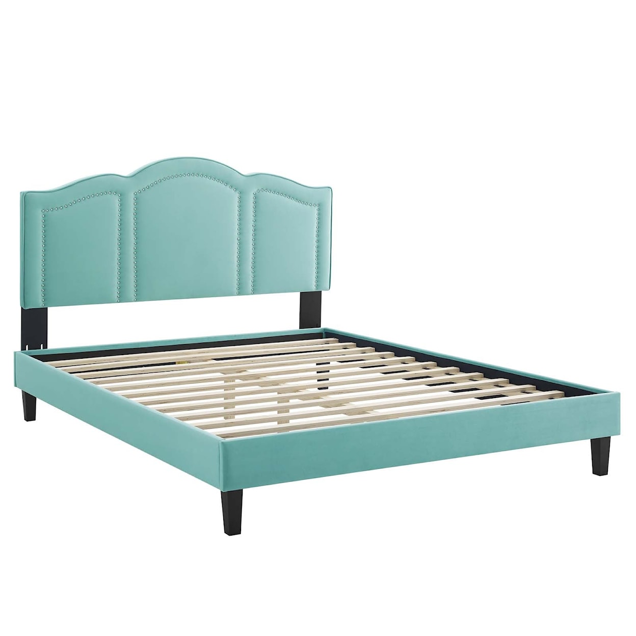 Modway Emerson Emerson Velvet Queen Platform Bed