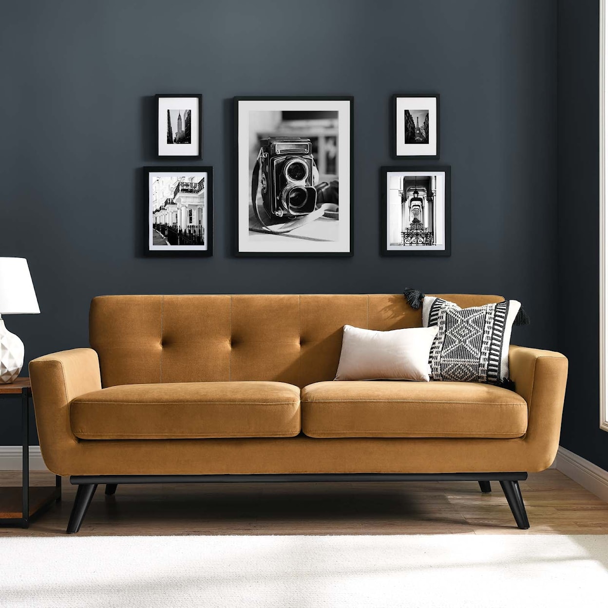 Modway Engage Engage Velvet Loveseat