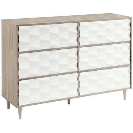 Vespera 6-Drawer Dresser