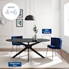 Modway Traverse Traverse 71" Oval Dining Table