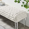 Modway Prologue Prologue Woven Velvet Ottoman