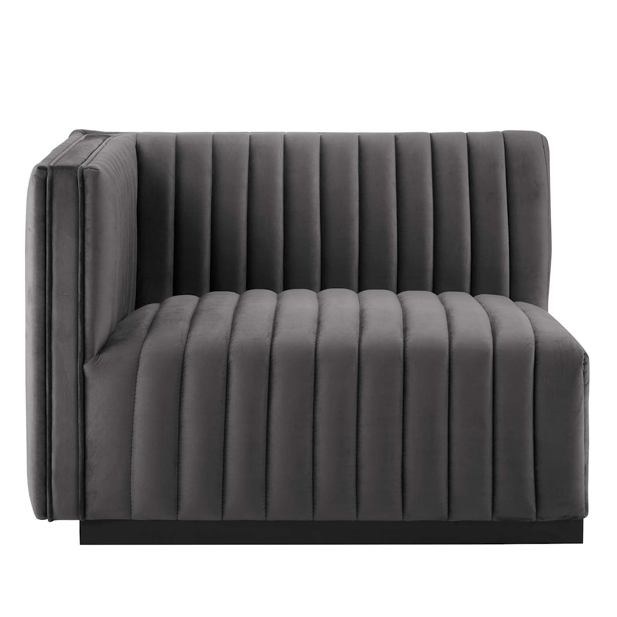 Modway Conjure Velvet 4-Piece Sofa