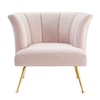 Modway Veronica Veronica Channel Velvet Armchair