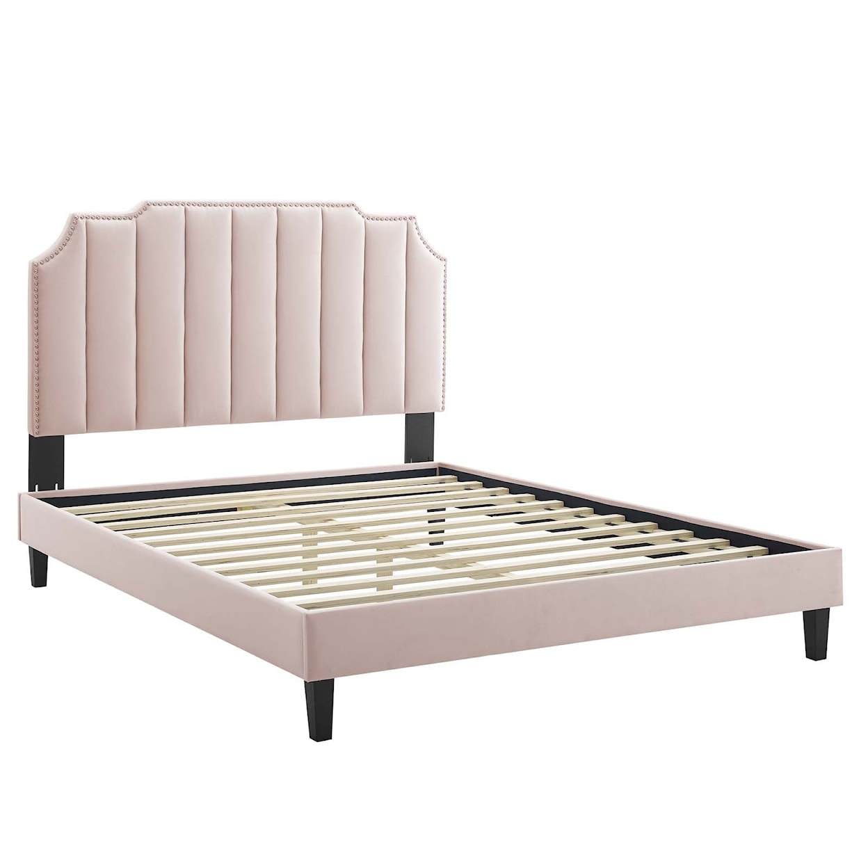 Modway Colette Colette Full Velvet Platform Bed